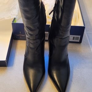 Black Knee-High Boots